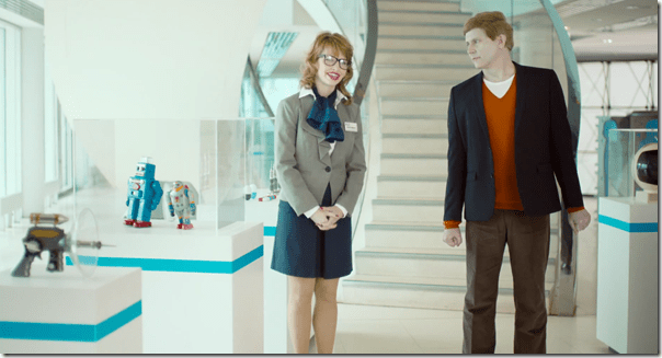 Nell Mooney and Brad McGehee in DBA in Space.