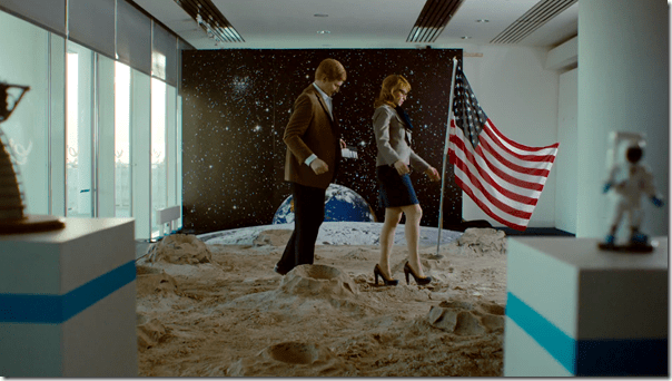 Brad McGehee and Nell Mooney in DBA in Space.