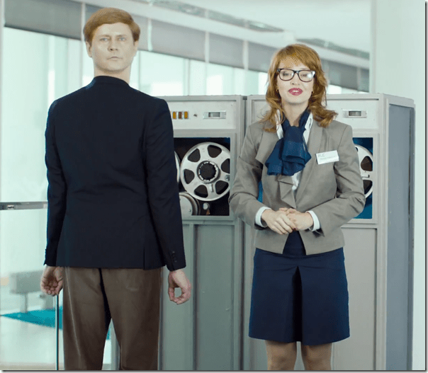 Brad McGehee and Nell Mooney in DBA in Space.